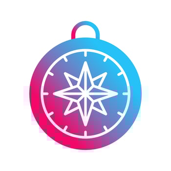 Compass Vector Icon