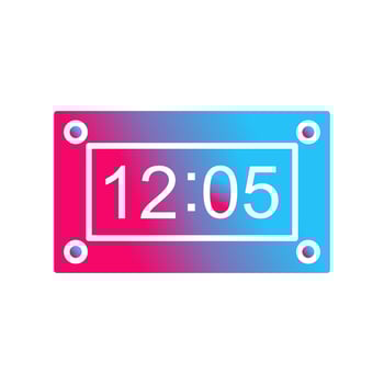 Unique Timer Vector Icon