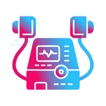 Defribillator Vector Icon