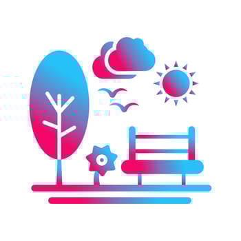 Park Vector Icon