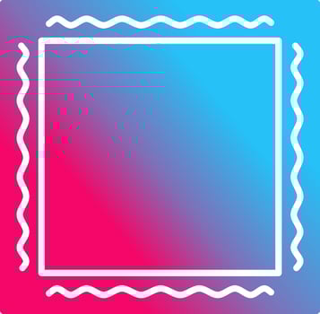 Unique Frame Vector Icon