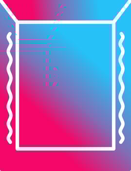 Unique Frame Vector Icon