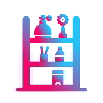 Shelf Vector Icon