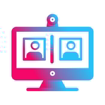 Videocall Vector Icon