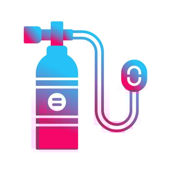 Oxygen Tank Vector Icon