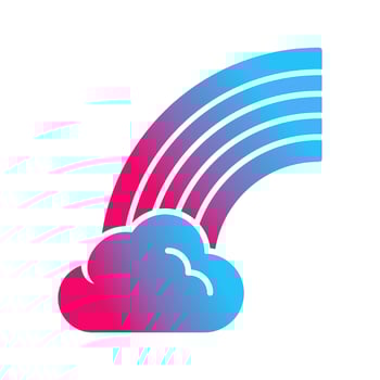 Rainbow Vector Icon
