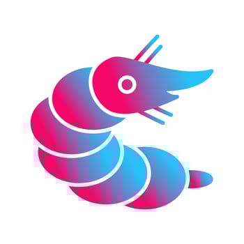 Shrimp Vector Icon
