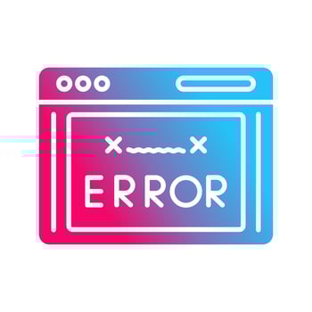 Error Code Vector Icon