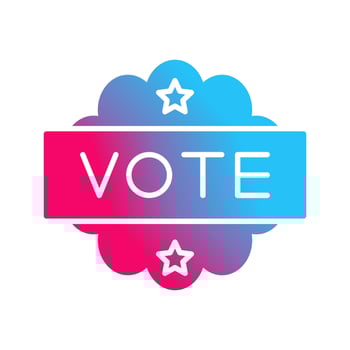 Vote Unique Vector Icon