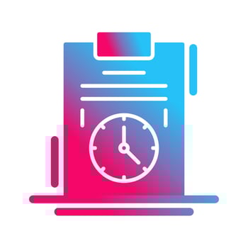 Time Management Vector Icon