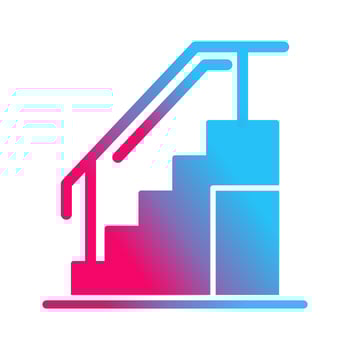 Stairs Vector Icon