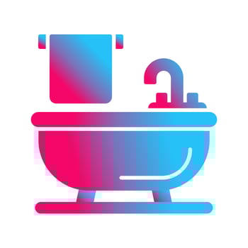 Bathtub Vector Icon