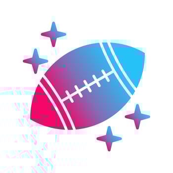 Rugby Vector Icon