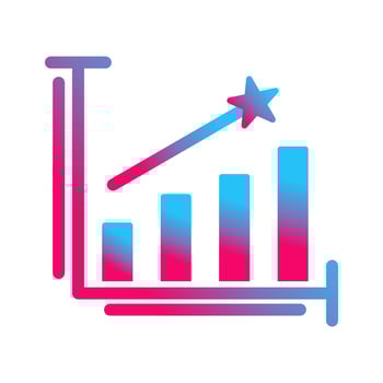 Line Bars Vector Icon