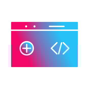 Unique Clean Code Vector Icon