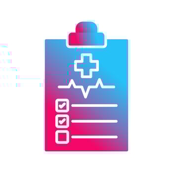 Medical History Vector Icon