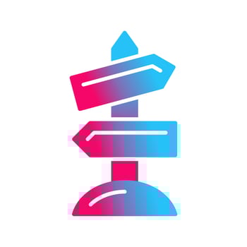 Road Sign Vector Icon
