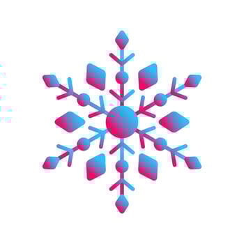 Snow Flake Vector Icon