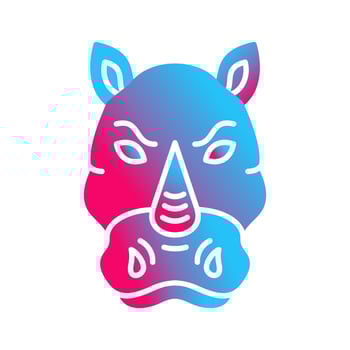 Rhino Vector Icon