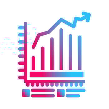 Bar Chart Vector Icon