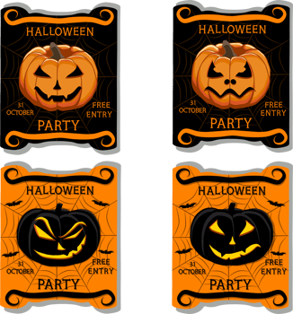 Collection accessory for celebration holiday Halloween png