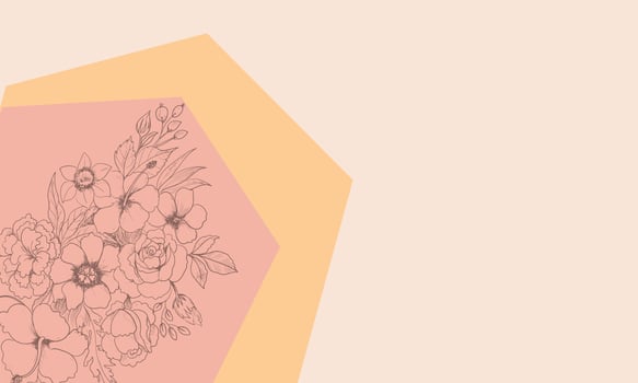 modern and good looking vector Sketch line flower background