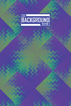 Abstract pattern with geometric concept vector