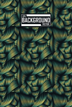 Abstract pattern with concept of nature vector