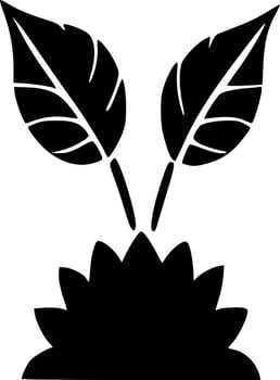 vector illustration of leaf shape