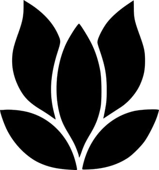 vector illustration of flower shape