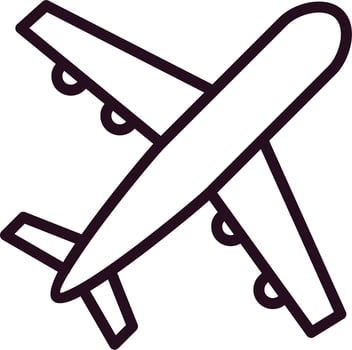 Aeroplane Vector Icon