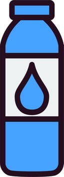 Water Bottle Vector Icon