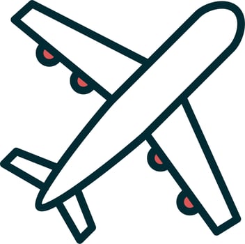 Aeroplane Vector Icon