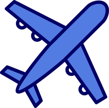 Aeroplane Vector Icon