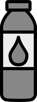Water Bottle Vector Icon