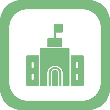 Embassy Vector Icon