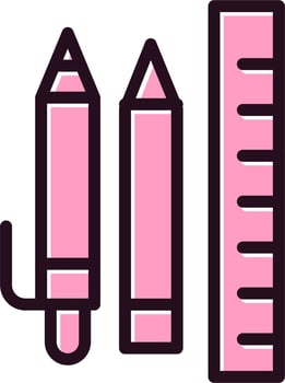 Stationery Vector Icon