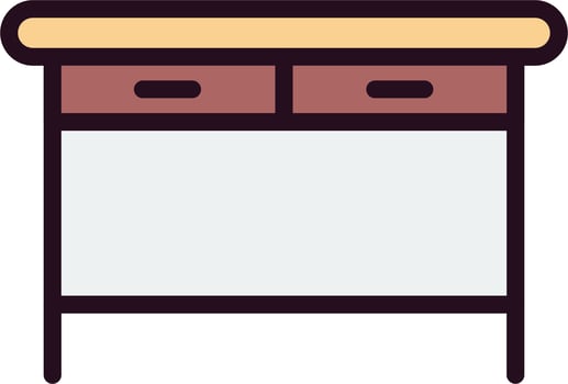 Desk  Vector Icon