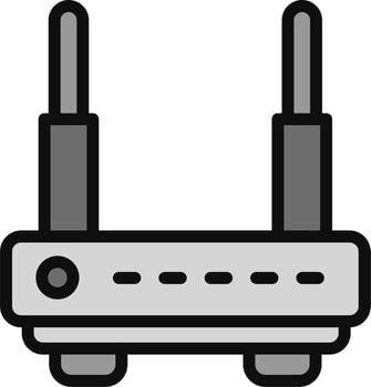 Router Vector Icon