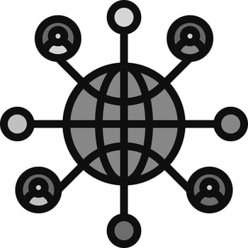 Network  Vector Icon