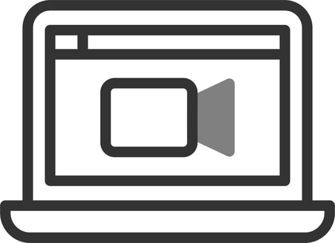 Video Call Vector Icon