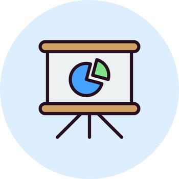 Pie Chart Vector Icon