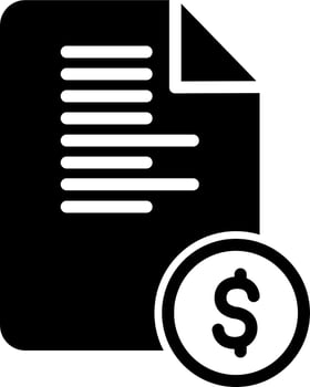 Bill Vector Icon