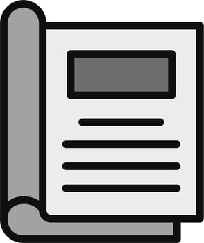 Newspaper Vector Icon
