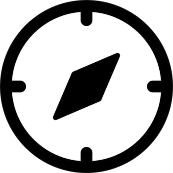 Compass Vector Icon