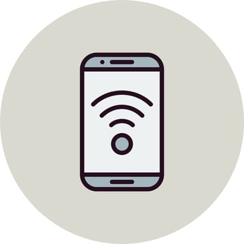 Wifi Hotspot Vector Icon