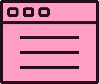 Web Page Vector Icon