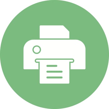 Print Vector Icon