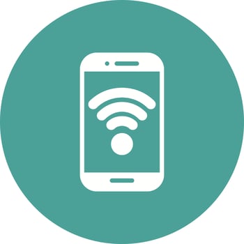 Wifi Hotspot Vector Icon