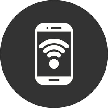 Wifi Hotspot Vector Icon